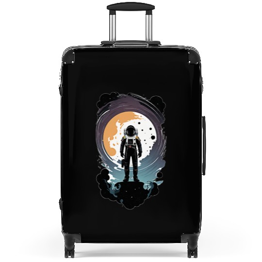 astronauts enter the space dimension Suitcases