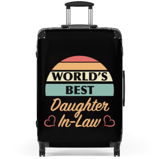 World’s Best Daughter In Law Suitcases