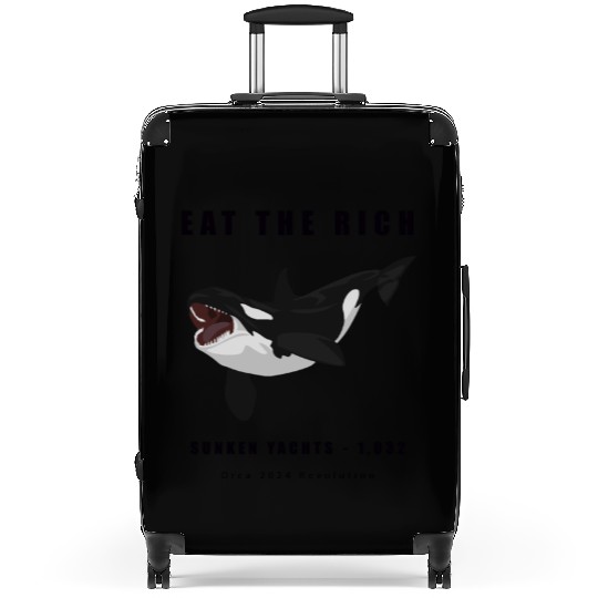 Eat The Rich - Orca Revolution Suitcases