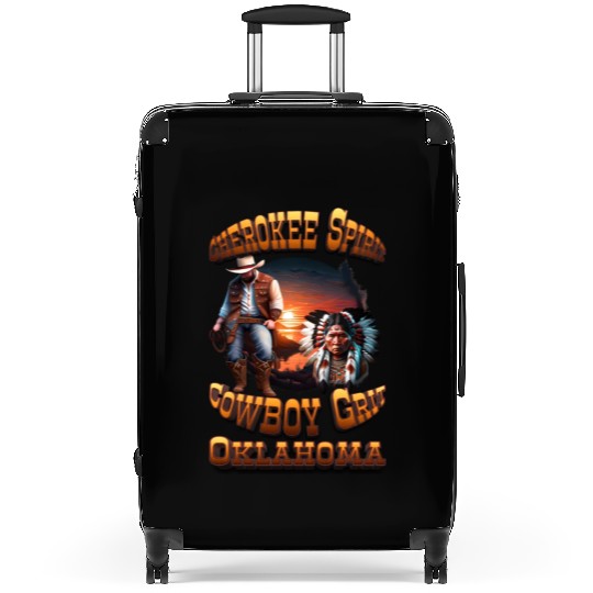 Cherokee Spirit, Cowboy Grit: Oklahoma Suitcases