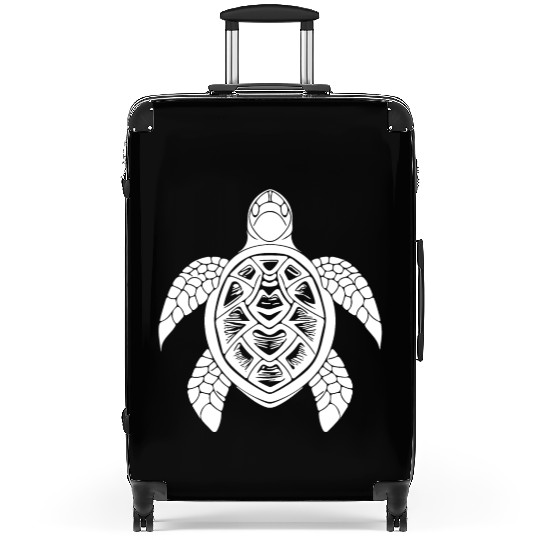 Turtle Tattoo Underwater Design For Divers Suitcases