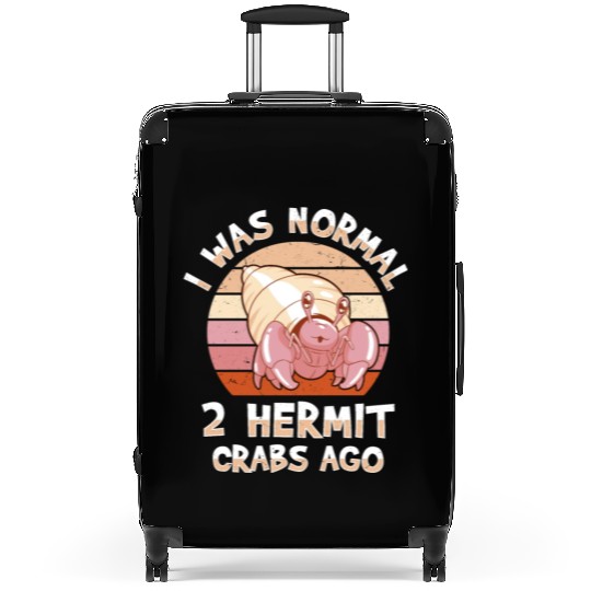 Sea Creature Seafood Shells Hermit Crab Lover Suitcases
