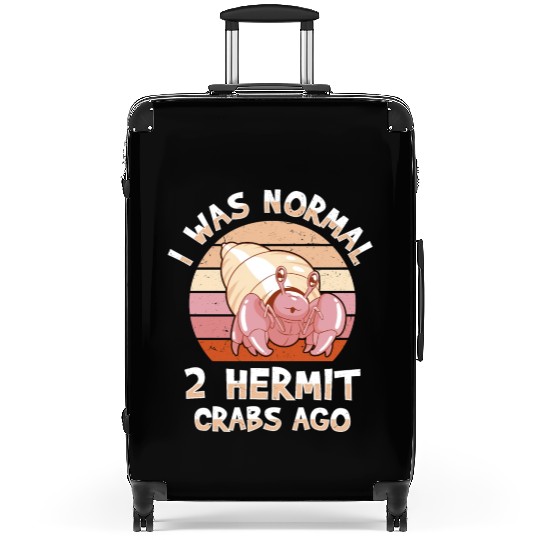 Sea Creature Seafood Shells Hermit Crab Lover Suitcases