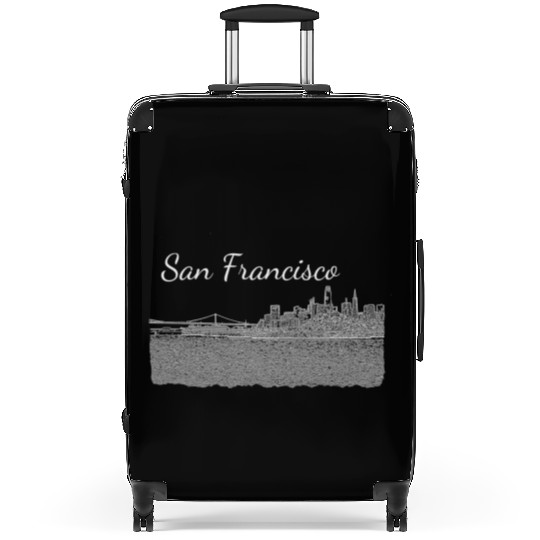 San Francisco - city panorama Suitcases