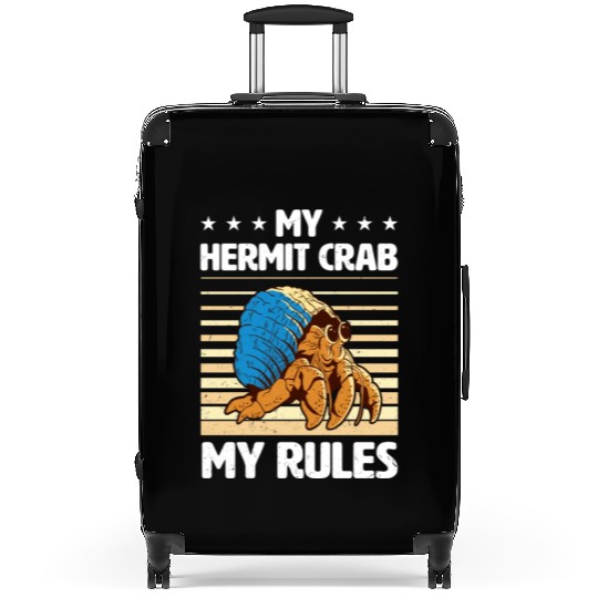 Sea Creature Seafood Shells Hermit Crab Lover Suitcases