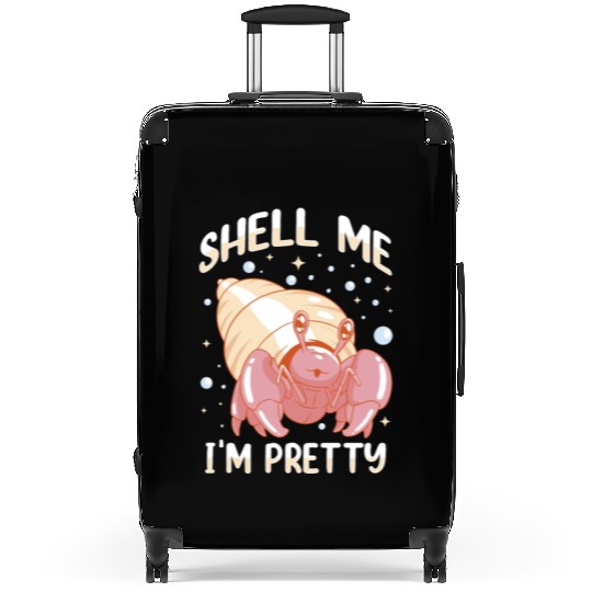 Sea Creature Seafood Shells Hermit Crab Lover Suitcases