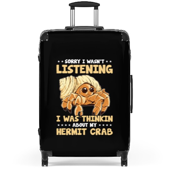 Sea Creature Seafood Shells Hermit Crab Lover Suitcases