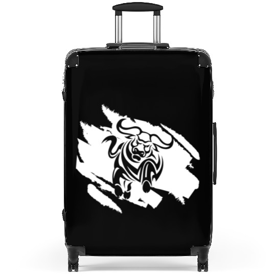 Bull Rodeo Riding Lover Love Strong Spain Bully Suitcases