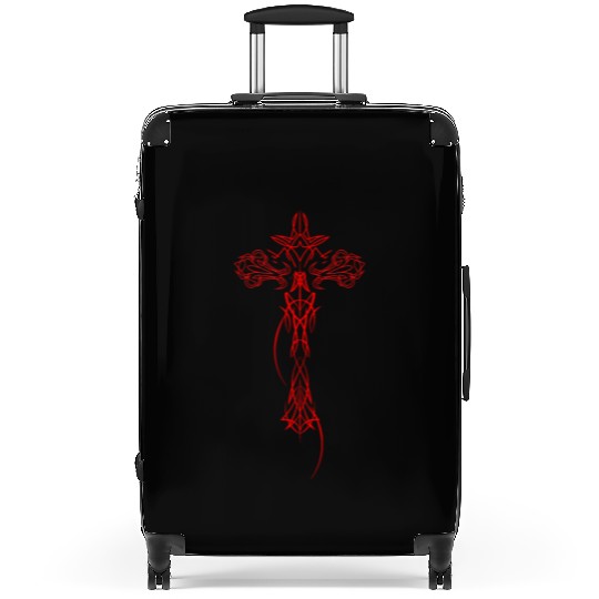 Cyber Crucifix Awesome Cybersigilism For Geometric Suitcases