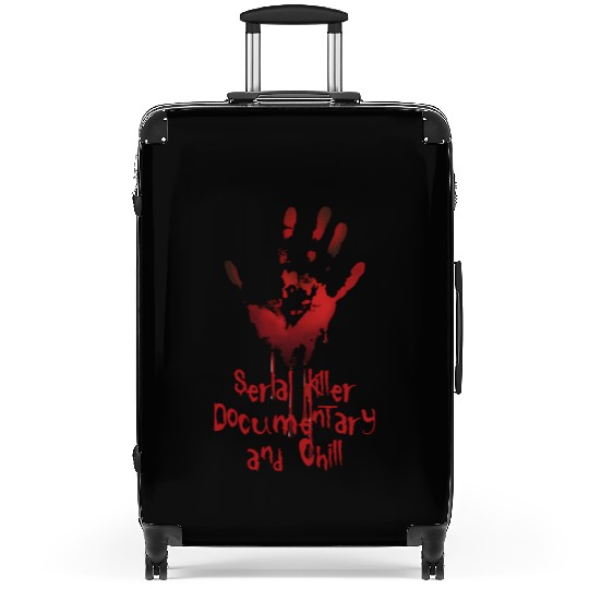 Serial Killer Documentary And Chill Suitcases