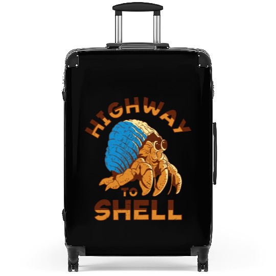Sea Creature Seafood Shells Hermit Crab Lover Suitcases