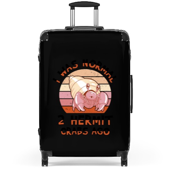 Sea Creature Seafood Shells Hermit Crab Lover Suitcases