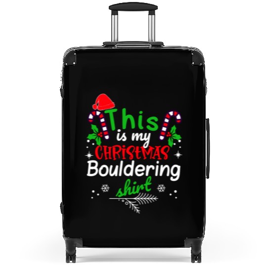 This is my Christmas Bouldering Suitcases