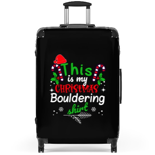 This is my Christmas Bouldering Suitcases