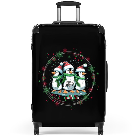 Christmas penguins Suitcases
