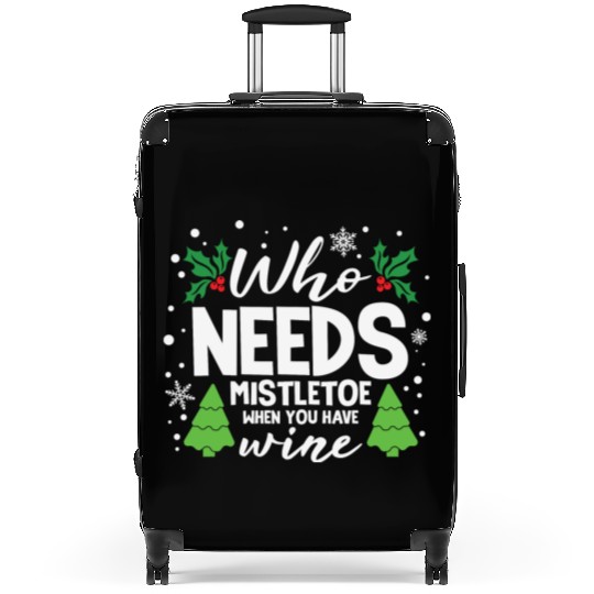 Who Needs Mistletoe When You Have Wine Suitcases