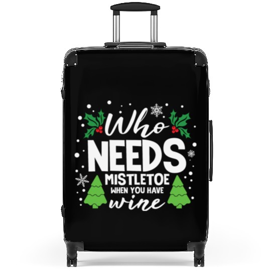 Who Needs Mistletoe When You Have Wine Suitcases