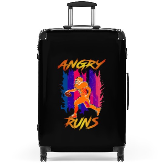 Angry Runs Good Morning Football 2023 Tour Scepter Suitcases