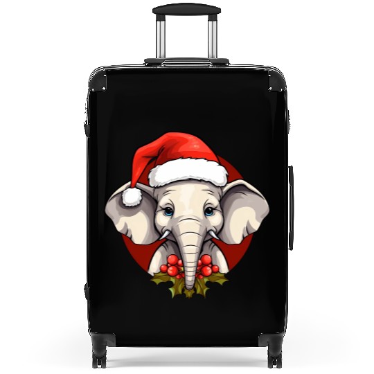 Elephant Christmas Suitcases