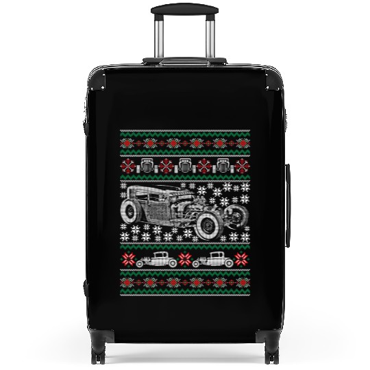Hot Rod Ugly Muscle Car Suitcases
