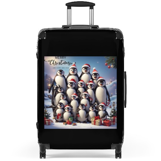 Christmas penguins Suitcases