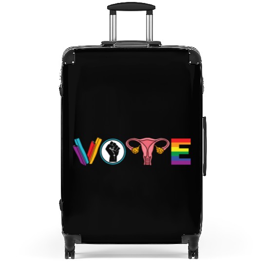 VOTE Bookworm LGBT Equality Voting Voter Vote Suitcases