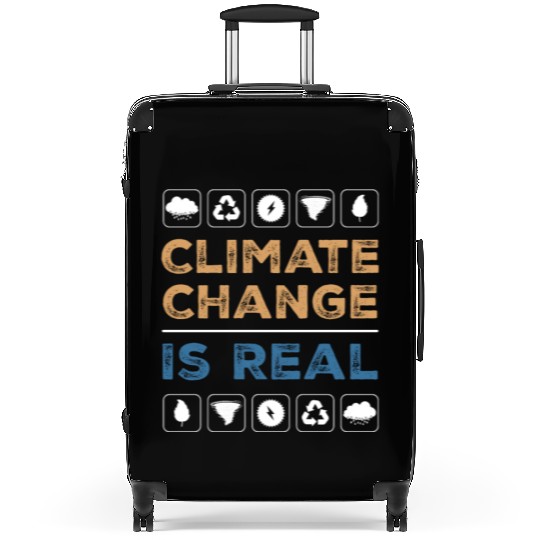 Environment climate is real Suitcases