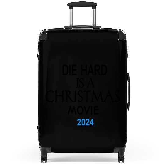 "Yippee Ki-Yay Christmas: Embracing Die Hard as a Suitcases