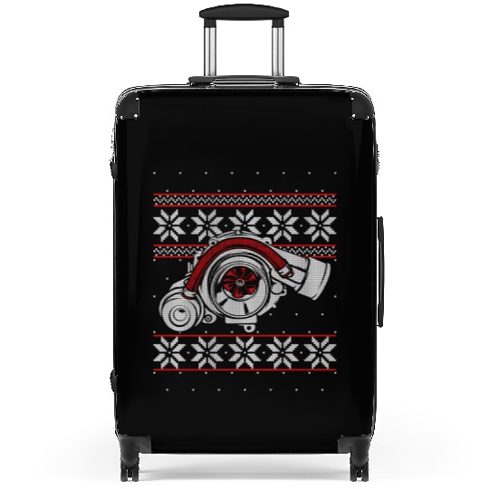 Turbo Car Mecha Ugly Racing Drifting Suitcases