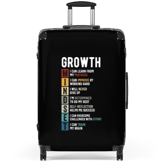 growth mindset Suitcases