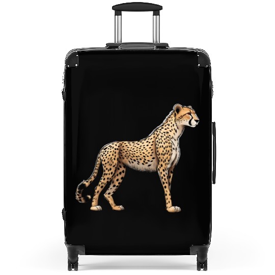 Leopard Suitcases