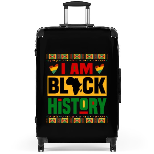 I Am Black History Suitcases