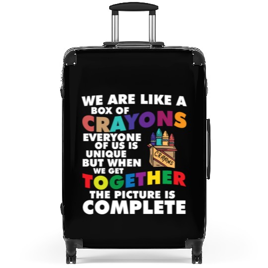 Back to School Teacher Life We Are Like A Box Of Suitcases