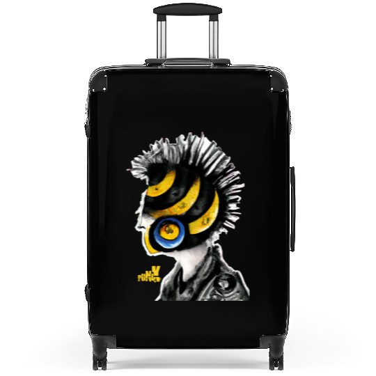 Tiger punk Suitcases