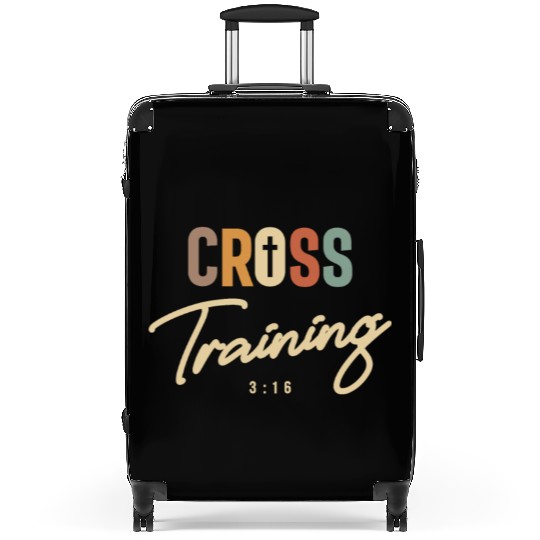 Cross Training 3:16 Workout Fitness Christian Suitcases