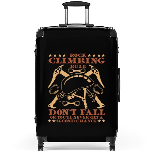 rock climbing rule don't fail Suitcases
