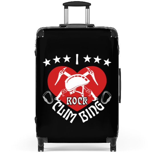 I rock climbing Suitcases