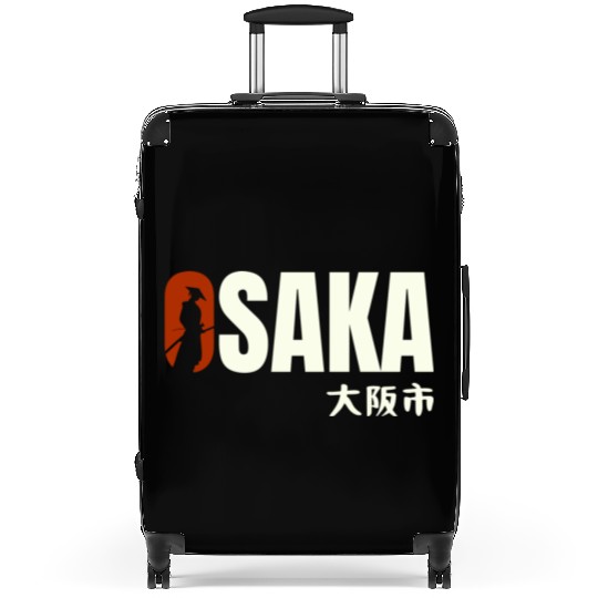 Osaka Typography Suitcases - Urban Statement