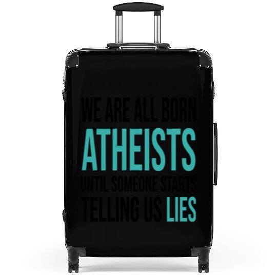 atheism science Suitcases