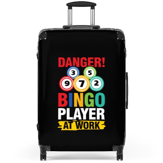 Bingo Player At Work for a Bingo Player Suitcases