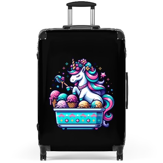 Magical Unicorn Ice Cream Maker Suitcases