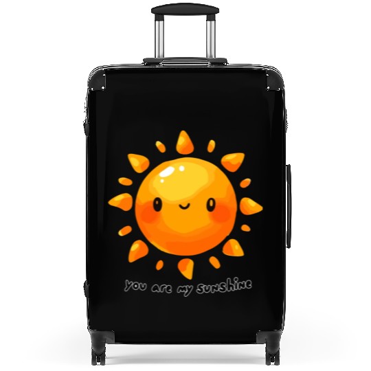 Happy You Are My Sunshine Suitcases