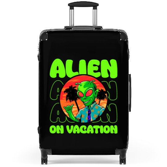 Alien, Aliens, UFO, UAP, Space Unknown Flight Suitcases