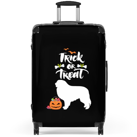 Trick Or Treat Great Pyrenees Dog Halloween Suitcases