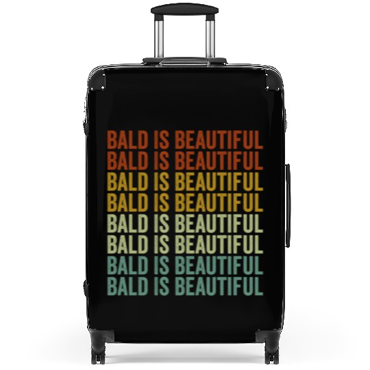 Bald Is Beautiful Suitcases
