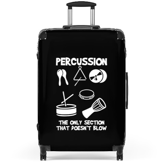 Drummer Marching Band Orchestra Percussion Suitcases