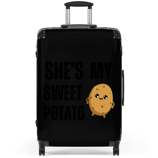 She s My Sweet Potato Suitcases
