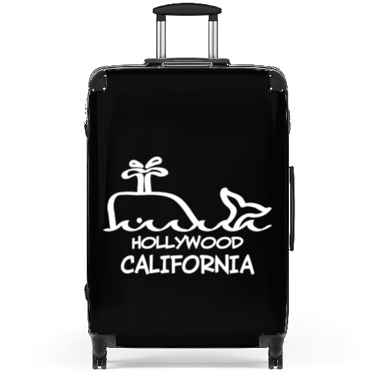 Hollywood California Whale Souvenirs Gifts Suitcases
