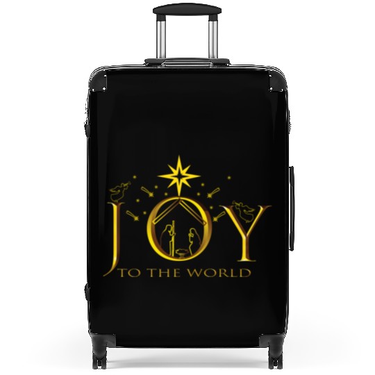 Joy to the world Suitcases