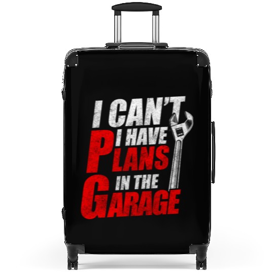 Mechanic Workshop Garage Engine Suitcases